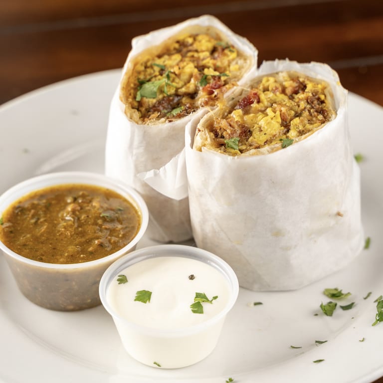 Delicious Breakfast Burrito